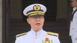 「海上自衛隊　呉地方総監が着任　熊本地震「救援に最善を尽くす」」の画像1