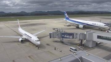 台風２５号の影響　広島空港の午後に発着する羽田便で欠航　※２１日午前１１時時点