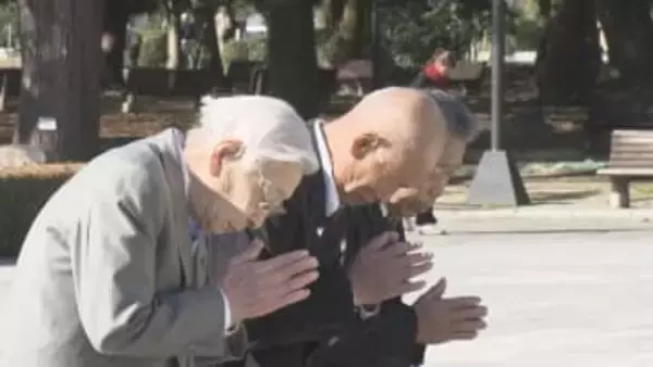 結成７０年 核廃絶への思い新たに　県被団協の箕牧理事長ら献花　広島