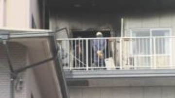 広島市内で火事　焼け跡から遺体