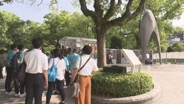 米高校生へ小倉桂子さんが被爆証言　「小倉さんから力強いメッセージ感じた」　広島