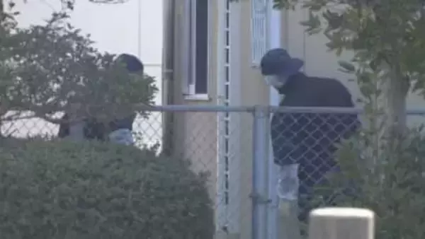 東広島市 ４０代男性殺害事件　火事の住宅 現場検証始まる