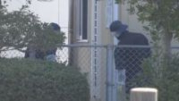 東広島市 ４０代男性殺害事件　火事の住宅 現場検証始まる