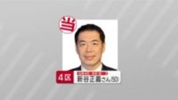 【速報】衆院選広島４区　自民・前　新谷正義さんが当選