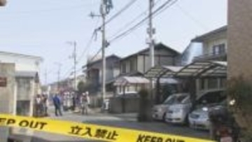 住宅で火事１人搬送　福山市