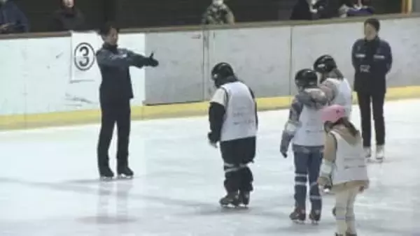 【広島】町田樹さんが特別講師　初心者向けスケート教室開催