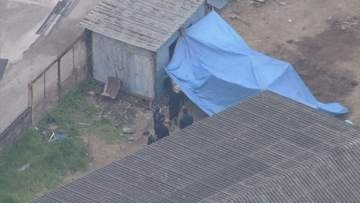 会社敷地内から男性遺体 殺人放火事件と関連か　広島