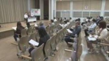 被爆伝承者を目指す人たちへの説明会　約４０人が参加　広島市