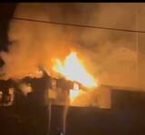 「「平屋から炎」広島市東区福田で火事　約2時間後に鎮火」の画像1