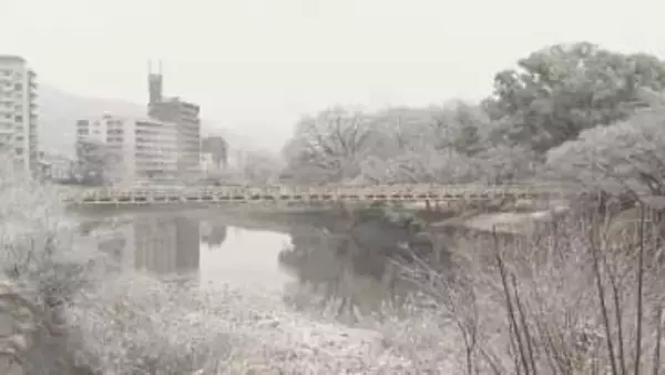 この冬一番の寒気　あす明け方にかけても雪【広島】