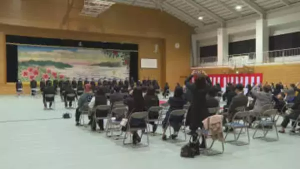 高校の卒業式に芸能人からのビデオレター　「大切な思いが届くように」　呉市