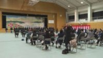 高校の卒業式に芸能人からのビデオレター　「大切な思いが届くように」　呉市