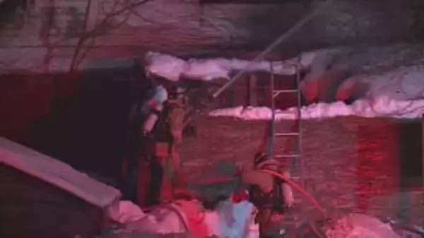 70代の男性と連絡が取れず・・・千歳市で住宅が焼ける火事　焼け跡から1人の遺体が見つかる