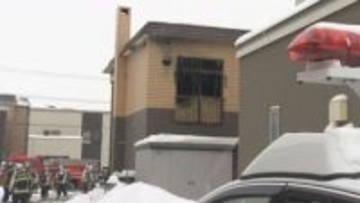 「2階から火が出ている」…札幌市白石区のアパートで火事　80代男性が死亡