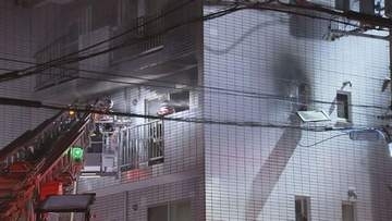「3階から火が見える」札幌市東区のアパートで火事　住人の女性が煙を吸って病院に搬送