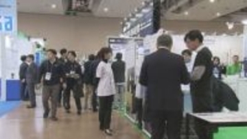 クマ対策にオオカミ型のロボットも出展　「ビジネスEXPO」道内外の企業が最先端の技術を展示