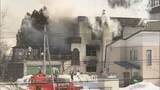 「強風の札幌・南区3階建て住宅で火事　いまのところけが人確認されず」の画像1