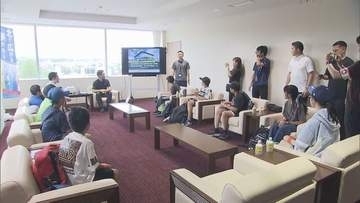 【ファイターズ本拠地】北広島×鎌ケ谷の小中学生が交流　生成AI漫画制作やエスコンフィールドの仕事体験も