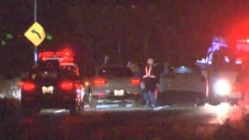 由仁町の国道274号で乗用車同士の事故　　3人が病院に運ばれ　2人が死亡
