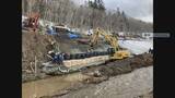 「盛り土の崩落で運転を見合わせ　JR函館線の蘭越～長万部間　13日から運転再開へ」の画像1