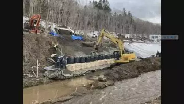 盛り土の崩落で運転を見合わせ　JR函館線の蘭越～長万部間　13日から運転再開へ