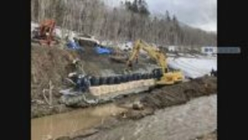 盛り土の崩落で運転を見合わせ　JR函館線の蘭越～長万部間　13日から運転再開へ