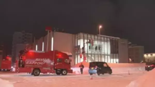 北洋銀行で火事　　豊平区の豊平支店の屋上から火が　ヒーティングケーブルから出火か？　けが人なし