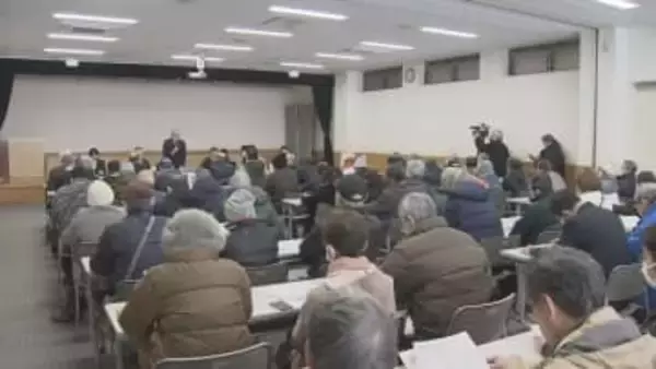 水泡「1億9000万円」に住民説明会で怒りの声　八雲町　“33億の新庁舎建設”　計画白紙で住民説明会