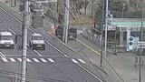 「札幌・地下鉄の駅前で…乗用車が街路樹をなぎ倒す単独事故　　いまのところけが人の情報なし」の画像1