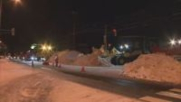 市道の雪を国道へ　国と自治体がタッグで除・排雪　札幌初「スクラム除雪」北区の30メートル区間で実施