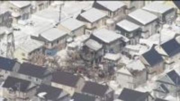 死亡したのは住人の女性(62)と判明　地下配管からのガス漏れが爆発の原因か 札幌市手稲区5人死傷の爆発火災