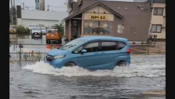 札幌で午後1時までの1時間で40ミリの強い雨　新千歳空港周辺では道路が冠水、空港連絡バスが一時運休