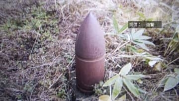 別事案で出動の警察官に「砲弾がある」と情報提供　付近住民が避難しJRも一時運転見合わせに