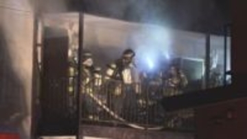 住人の男性か　焼け跡から遺体　札幌・白石区のアパートで火事