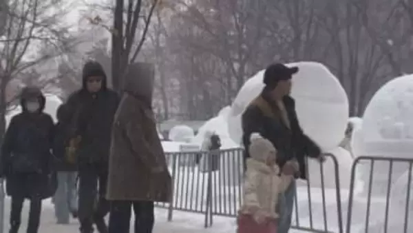 大通・すすきの会場は午後10時まで！さっぽろ雪まつり、3会場に並んだ210基の雪像や氷像が11日で見納め