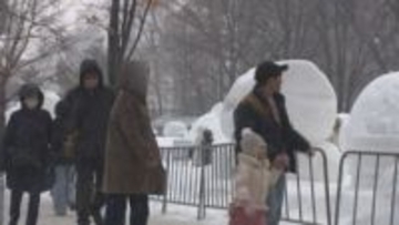 大通・すすきの会場は午後10時まで！さっぽろ雪まつり、3会場に並んだ210基の雪像や氷像が11日で見納め