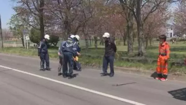 【速報】「歩行者が頭から出血」交差点で車にはねられ高齢女性が意識不明　釧路市