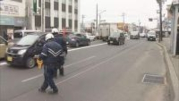 【続報】札幌市北区で86歳高齢男性が乗用車にはねられ病院搬送　命に別状なし　道路横断中の事故か