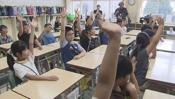 「BBQや畑の収穫で自然を満喫」夏休みの思い出を胸に2学期スタート　札幌の小中学校で始業式