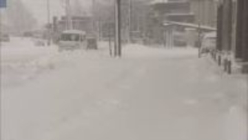 新千歳空港で欠航63便　北海道でまとまった雪　12日も警報級の大雪や猛吹雪のおそれ