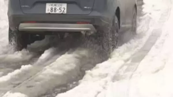 車の修理依頼が急増　路面がでこぼこに　タイヤのパンクにつながる恐れも　札幌