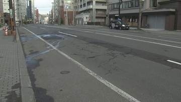 歩行者がタクシーにはねられ重体「大変なことをしてしまった」…運転手の男を逮捕　札幌市中央区