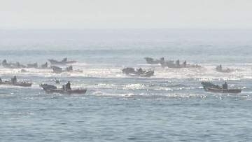 北方領土・歯舞群島の貝殻島周辺で今年のコンブ漁が始まる　初日の水揚げは去年の3分の1程度
