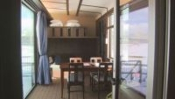 全室から列車を間近に望む　鉄道ファン垂涎のトレーラーハウス式無人型ホテルが函館駅すぐそばにオープンへ