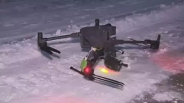 危険が伴う夜間のクマ・シカの行動把握などをドローンで…　北海道更別村で実証実験