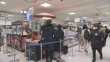 全国うまいもの大会　実演販売が食欲刺激「買いすぎました、食べきれるかな」　韓国で話題沸騰グルメも