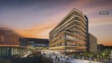 エスコングループ会社が北広島・Fビレッジに新商業施設、工事始まる　JR新駅と直結で再来年春の開業目指す