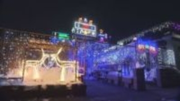【千歳】電球なんと約4万個！屋根まで拡大　市のカレンダーにも選ばれた個人宅の本気イルミネーション
