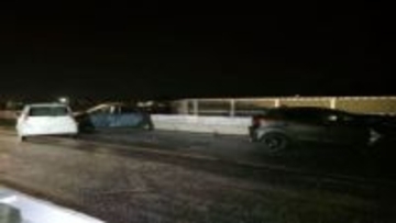 ブラックアイスバーン　国道12号で　乗用車など6台が絡む多重事故　女性1人死亡　2人搬送　美唄市