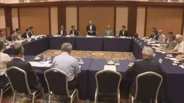 札幌市長選の自民党候補を選ぶ選考委員会初会合　会合を前に応募者の今衆議院議員が辞退を表明